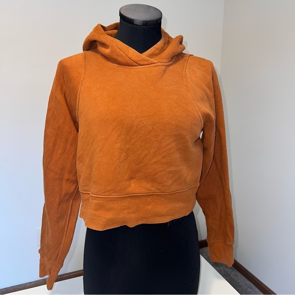 Lululemon Loungeful Cropped Hoodie Size 4
